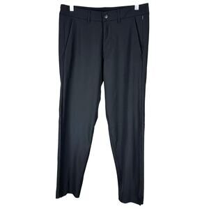 Lululemon Commission Pant Slim Warpstreme Black Men's Size 30 x 26 EUC